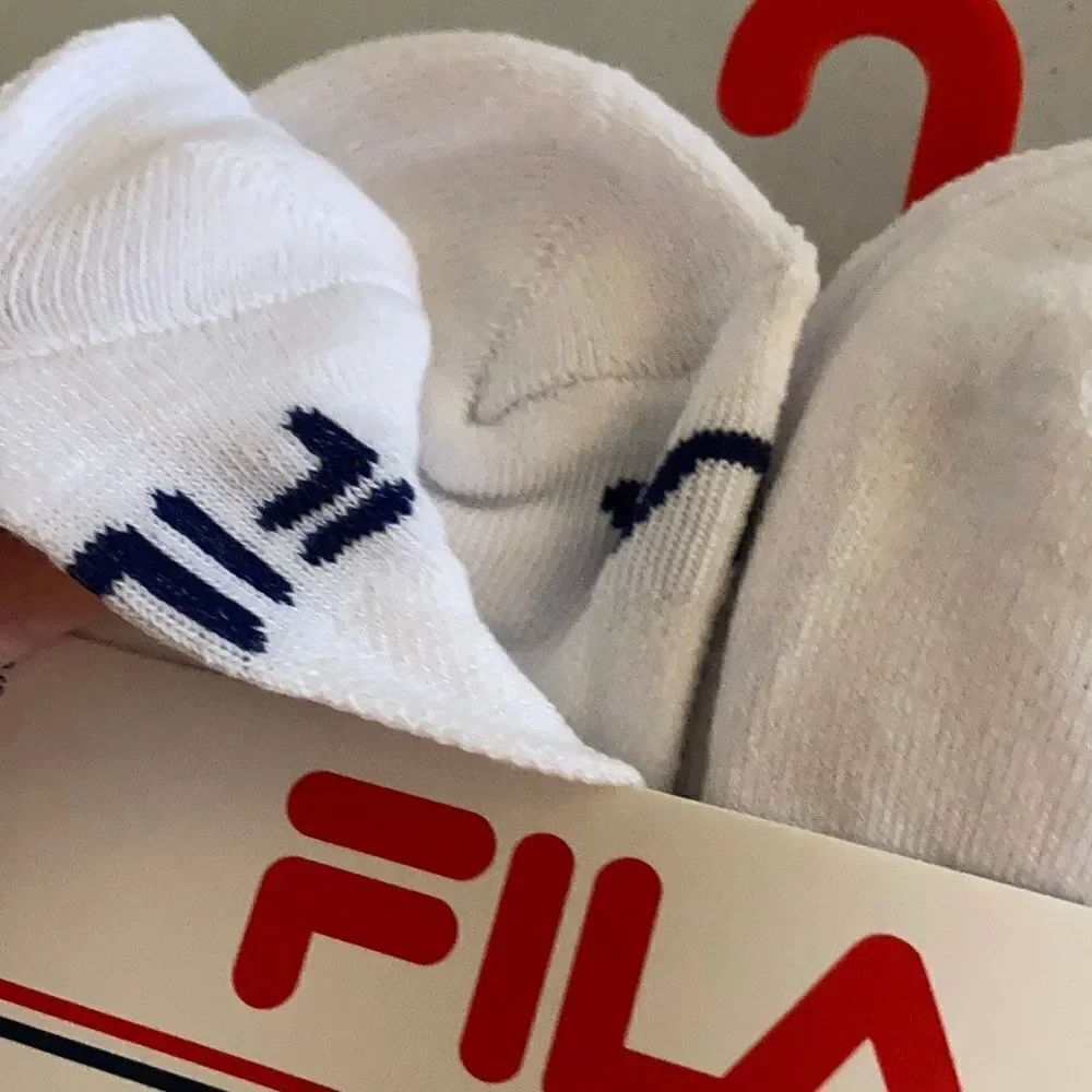 Fila white navy